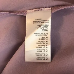 Urban Outfitters Lilac Slip Dress Satin Waterfall Neckline Mini Size M thumbnail 4