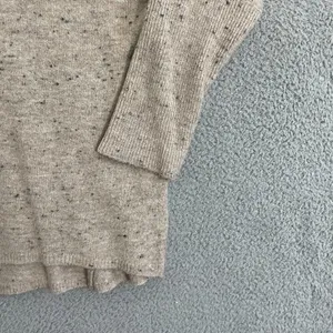 Apt.9 Sweater‎ Women XL Tan Speckled Casual Drop Sleeve Scoop Neck thumbnail 2