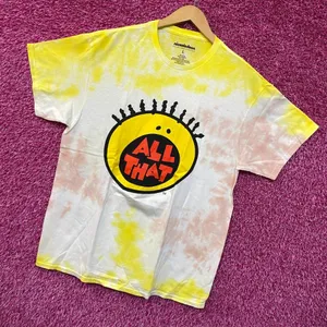 Nickelodeon Tie dye All that Tv Show Promo tie dye Tshirt size extra large thumbnail 3