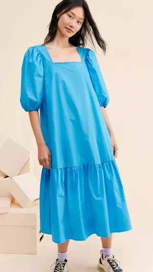 Free People x Just Female Park Midi Dress thumbnail 1