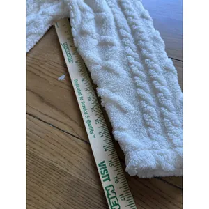 Eddie Bauer Pullover Womens M Ivory Sherpa Fleece Cable Mock Neck Warm Jacket thumbnail 7