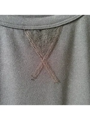American Giant Crewneck Sweatshirt Size Small Black Minimalist Casual Cotton thumbnail 3