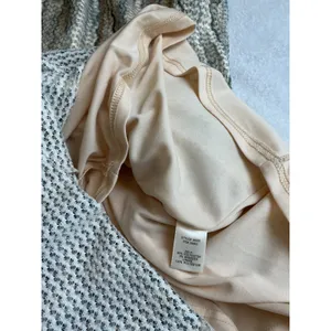 Skies Are Blue Crochet Mock Neck‎ Sleeveless Maxi Dress 96225 Beige XS NEW thumbnail 12