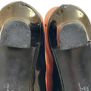 Salvatore Ferragamo Vara Bow Slides 8 Black Patent Leather Elegant Designer Sandals thumbnail 16