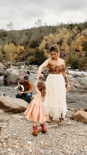 Altar'd State Tulle Midi Skirt thumbnail 2