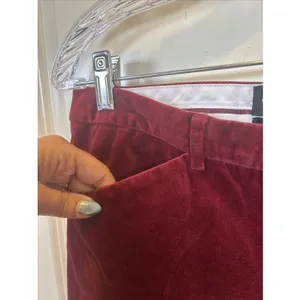 The Limited Drew Fit Size 8 Merlot Dress Pants Wide Leg Classic Velvet Old Money thumbnail 4