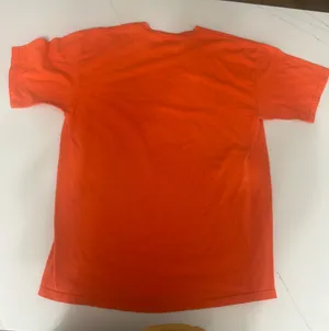 Anvil Vintage Fugitive You Never Saw Me T Shirt XL Orange Streetwear Graphic thumbnail 2