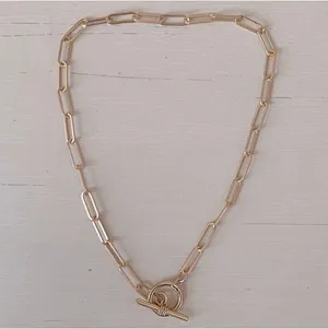 Madewell NWOT gold chain and toggle necklace thumbnail 1
