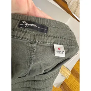 Supplies by Union Bay Olive Green Jogger Pants Womens Small 23WY1JS Cotton Blend thumbnail 4