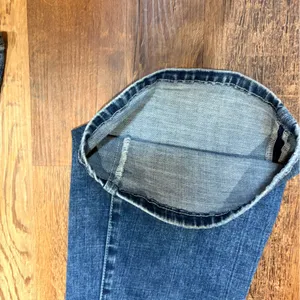 BKE Deep Blue Flare Jeans thumbnail 7