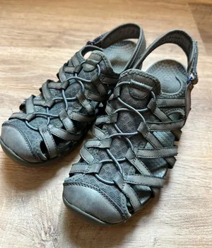 Baretraps | Women's Gray Slingback Strappy Comfort Casual Sport Sandals Shoes, 8 thumbnail 1