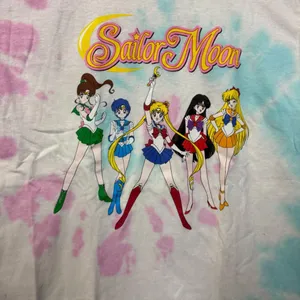 Sailor Moon Sailor Scouts Anime Series Womens Tie Dye S thumbnail 2
