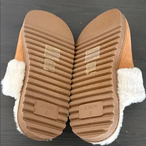 Sueded scuff slippers‎ Slip On in Desert Khaki Size 9 thumbnail 7
