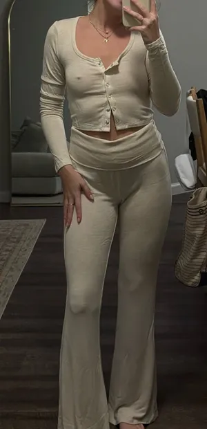 Aerie Set Foldover Pants thumbnail 1