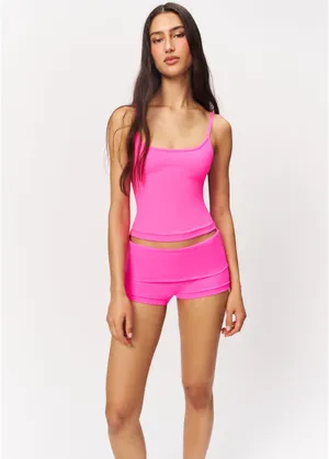 Danielle Guizio Neon Pink Tank Top thumbnail 5