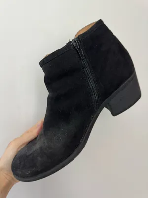 Qupid Black Suede Ankle Boots thumbnail 5