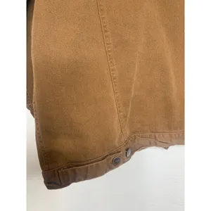 Brown Vintage Barn Coat Sz Large Hunters Run 100% Cotton thumbnail 6