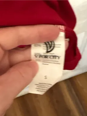 Women's Red Tank Top Built in Bra Athletic Casual thumbnail 3