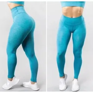 Alphalete Halo Leggings Vivid Teal Blue Womens Size Large thumbnail 4
