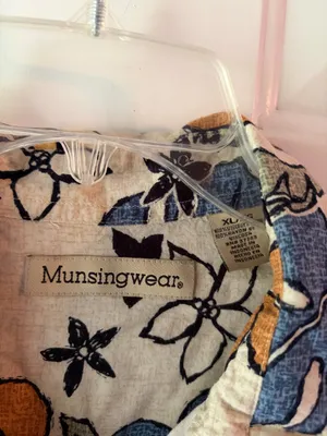 Munsingwear XL Hawaiian Resort Vacation Yacht Tropical Ocean thumbnail 2