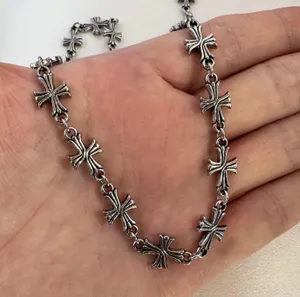 Cross Necklace for Men Women,Streetwear Punk Hip Hop Unisex Style thumbnail 3