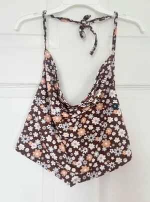 Hollister Cowl Neck Halter Top thumbnail 1