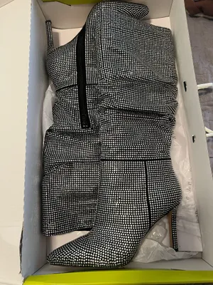 Gianni Bini Sparkly Boots  thumbnail 1