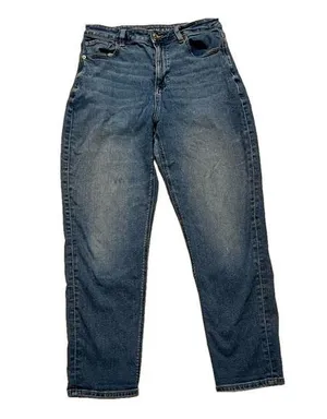 American Eagle Women’s Blue Denim Stretch Jeans Size 8 thumbnail 1