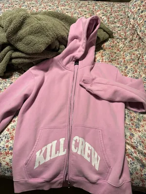 Kill crew hoodie Pink thumbnail 1