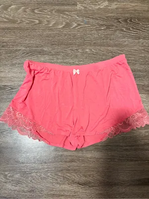 Gilligan & O'Malley Coral Lace-Back Sleep Cami and Shorts thumbnail 2