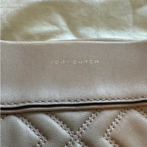 Tory Burch Fleming Quilted Soft‎ Tote Blush Pink Nude Chain Bag thumbnail 15