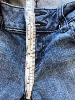 Charlotte Russe Low Rise Flare Jeans Y2K Dark Wash Size 2S thumbnail 15