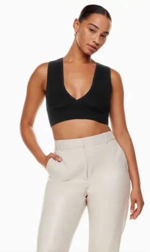 Aritza Babaton Sculpt Knit V-Neck Tank thumbnail 1