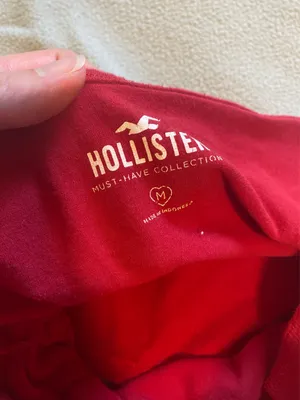 Hollister Red Halter Top thumbnail 4