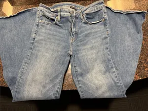 American Eagle Low Rise Flare Size 4 Short thumbnail 1
