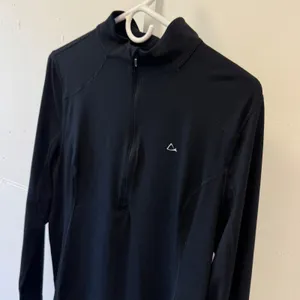 Paradox Women's Black 1/4 Zip Base Layer Merino Wool Blend Top Large 1700362 thumbnail 4