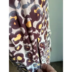 Mara Hoffman Leopard Print Sleeveless Button Front Tunic Top Small 100% Rayon thumbnail 7