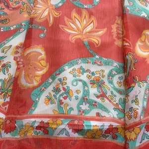 Antonio Melani Santa Fe Poppy Ibiza Silk Skirt Sz 10 NWT thumbnail 9