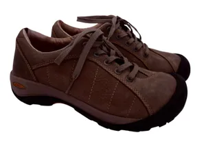 Keen Women's Brown Leather Presidio Lace Up Shoes Size 6.5 thumbnail 1