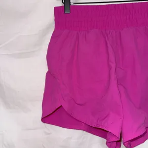 All in Motion Pink High Waisted Stretch Waist Athletic Shorts size small thumbnail 2