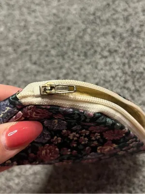 Mini vintage makeup bag Black thumbnail 8