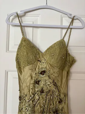 Sue Wong Beaded Lace Midi Dress thumbnail 2