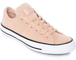 Converse Pink Suede Sneakers‎ Size 8 A36 thumbnail 1