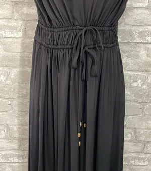 Ee:some Elegant Black Wide Leg Jumpsuit Size M thumbnail 3