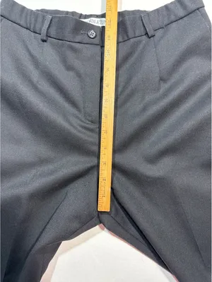 Pendleton Classic Black Virgin Wool Dress Pants Size 6 Made thumbnail 6