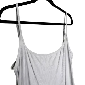 Wild Fable Ribbed Maxi Slip Dress Size XXL Gray Capsule Party Dinner Date Summer thumbnail 3