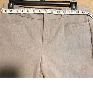 Banana Republic Sloan Curvy Fit Ankle Trouser Womens 6 Gray Stretch Career Pants thumbnail 5