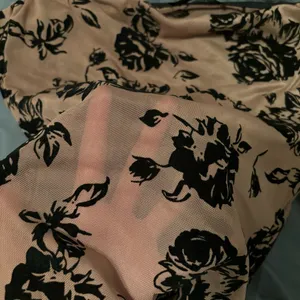 Urban Outfitters Mesh Rose Off the Shoulder Top thumbnail 2
