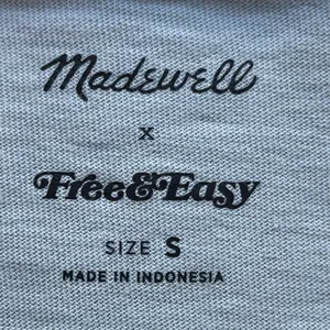 NWOT Madewell “Free & Easy” Graphic short sleeve cropped tee with pocket size S thumbnail 8