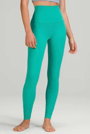 Lululemon Wunder Under Super-High-Rise Tight 28" *Luxtreme Maldives Green 4 thumbnail 8